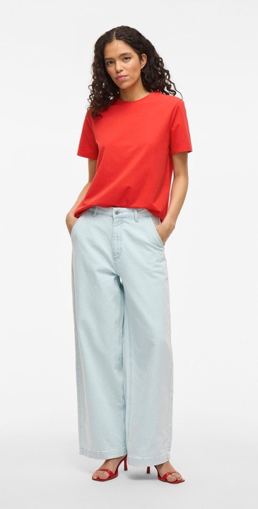 Actual product image Vila High Waist Jeans mit weitem Bein (W40/L30)