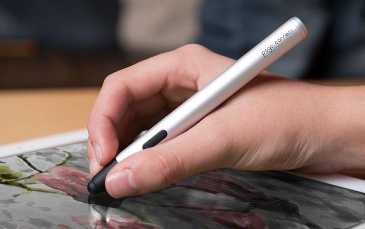 Actual product image Ten One Design Ten1 Pogo Connect, Pressure Sensitive Stylus for iPad - Silver