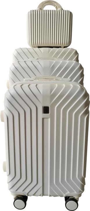 Produktbild NTK-Collection Hartschalenkoffer 4er-Set Mabell Weiss (115 l)