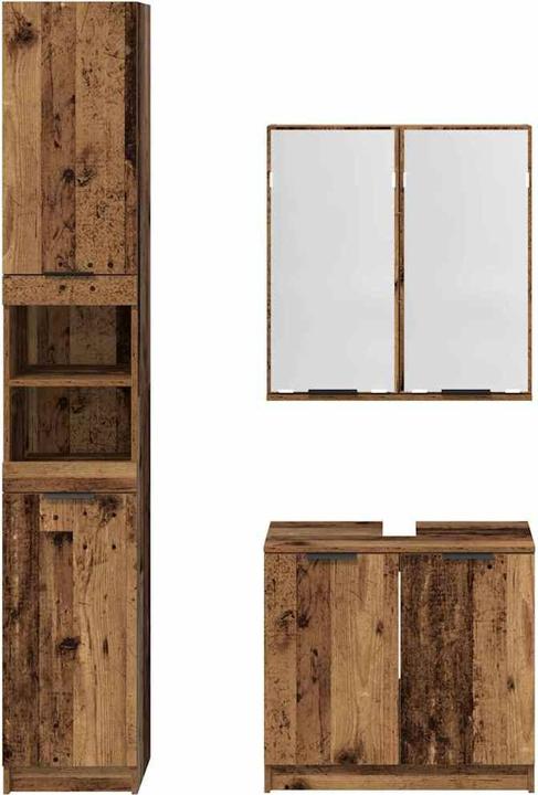 Produktbild vidaXL Badezimmerschrank (34 x 34 x 188.50 cm)