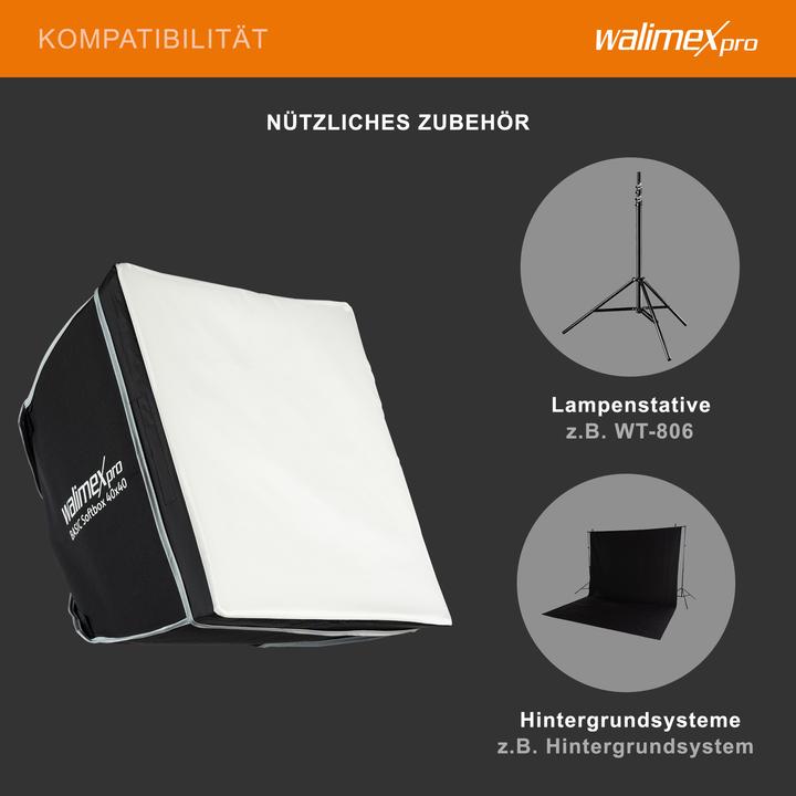 Immagine prodotto Walimex pro Basic Softbox 40x40 (Soft box)