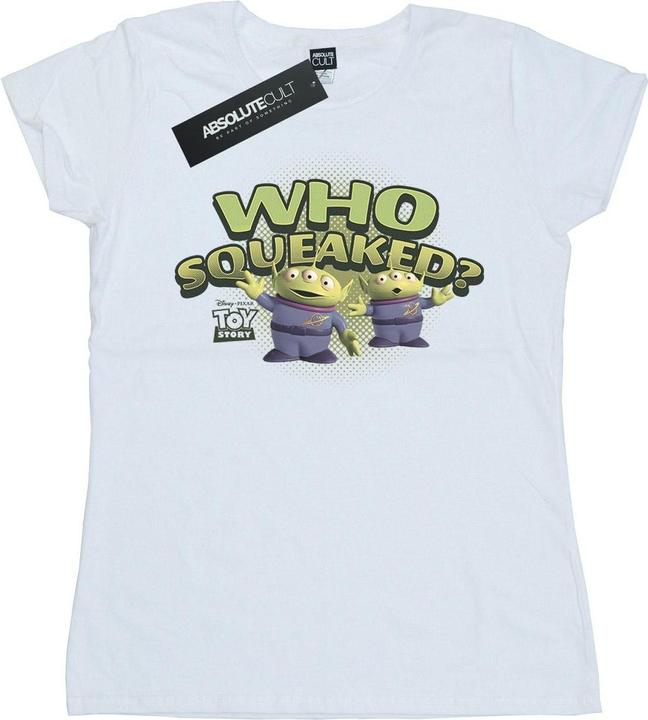 Image du produit Disney - T-shirt TOY STORY WHO SQUEAKED? - Femme (XL)