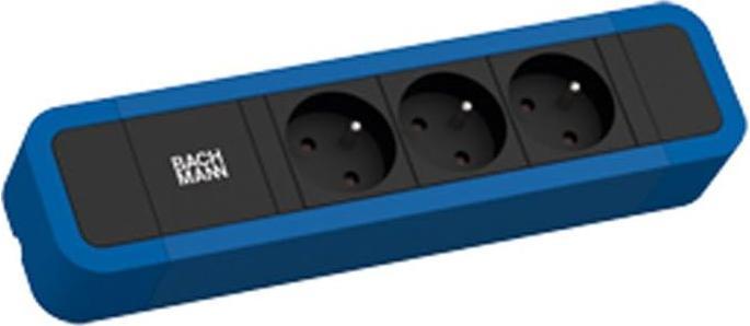 Image du produit Bachmann Prises multiples BACH (3x, CEE 7/3, PECO 7/5, 2 m)