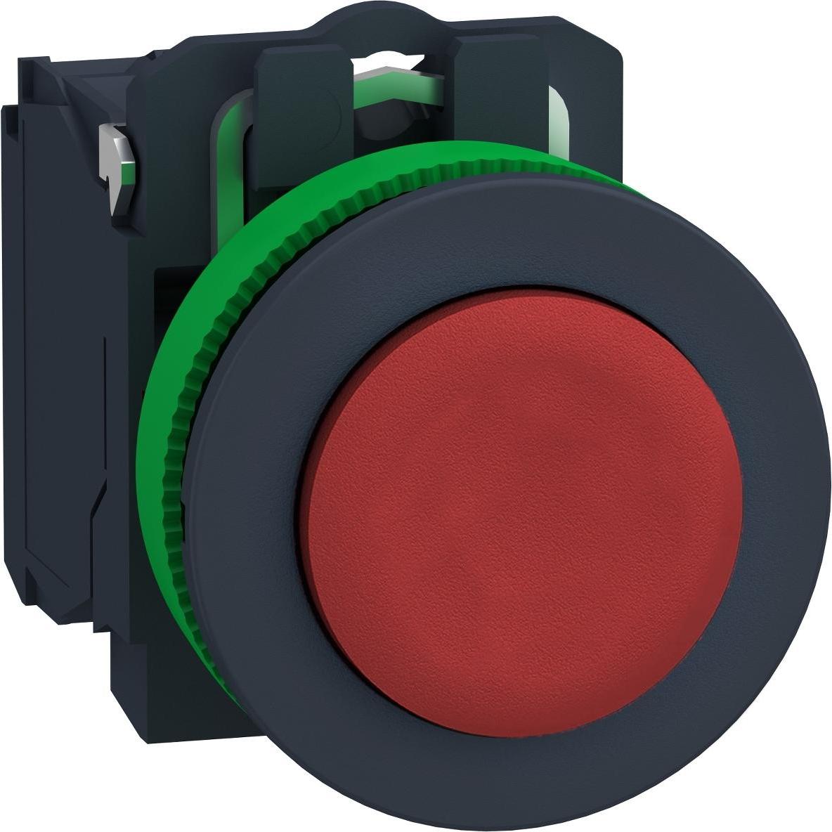 Schneider Electric Drucktaster, Kunstst, kompl, 30mm, XB5FLCUST01, Taster + Schalter, Rot