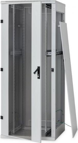 Actual product image Triton Delta S rack 15U/600x600, glass grey Freestanding rack (15 RU, 19 inch rack)