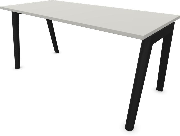 Frêne teinté noir, Gris perle