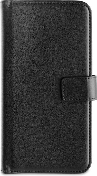 Actual product image Vivanco Leather flip case for iPhone 6,5", with stand function, card slots, black (Apple iPhone XS Max)