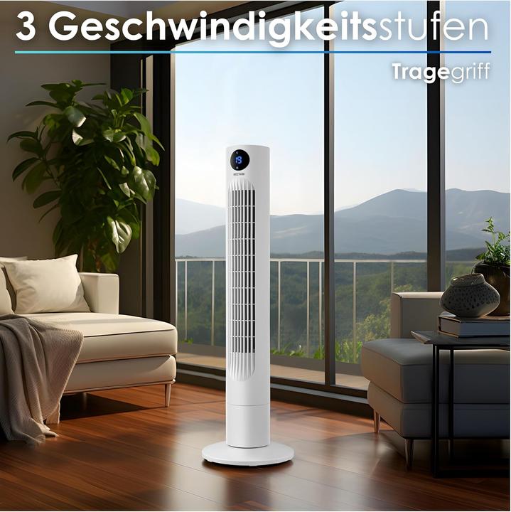 Actual product image Leiser Turmventilator