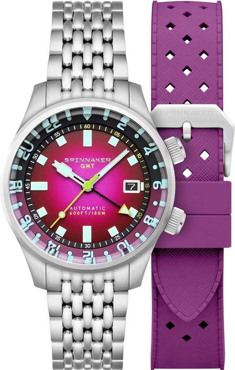 Immagine prodotto Spinnaker SP-5121-BB Bradner GMT (Orologio da polso analogico, 42 mm)