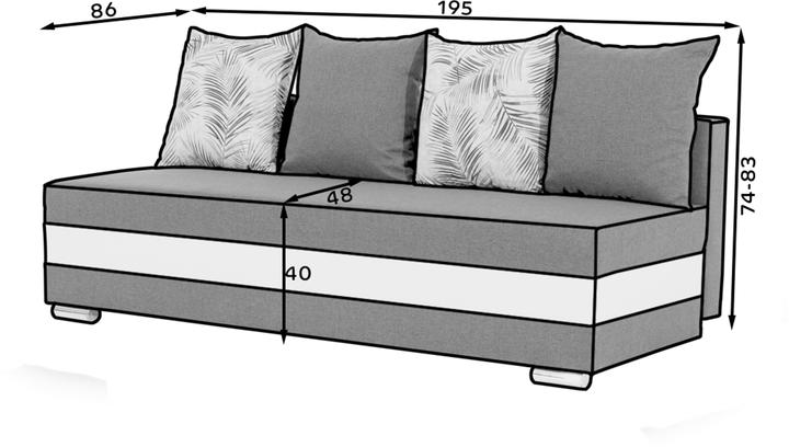 Produktbild ELTAP Calia (3-Sitzer)