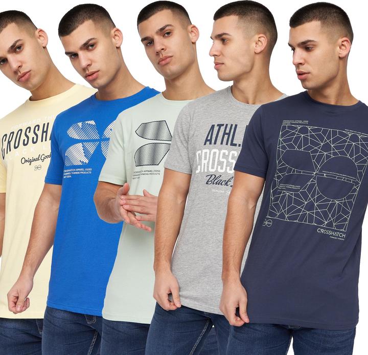 Produktbild Crosshatch Sneepy TShirt (5erPack) (L)