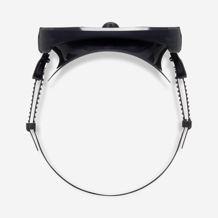 Actual product image Subea Tauchmaske Antibeschlag Silikonriemen - 100 schwarz/grau