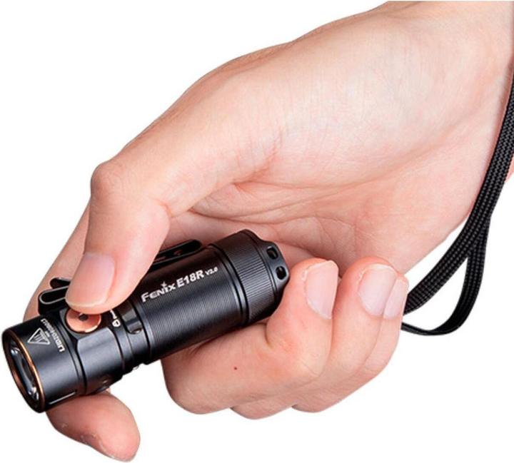 Actual product image Fenix E18R V2.0 (6.70 cm, 1200 lm)