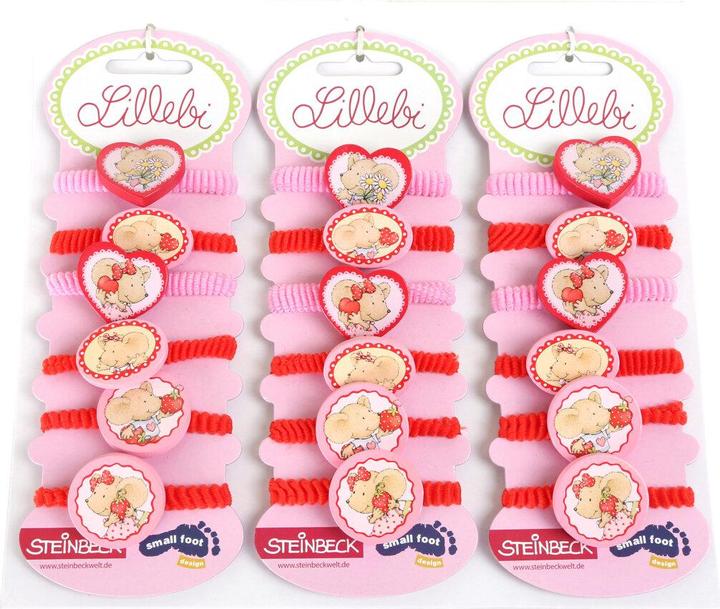 Image du produit small foot Élastiques à tresse Lillebi (Élastiques à cheveux)