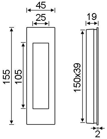 Produktbild FSB Schiebetür-Muschelgriffe