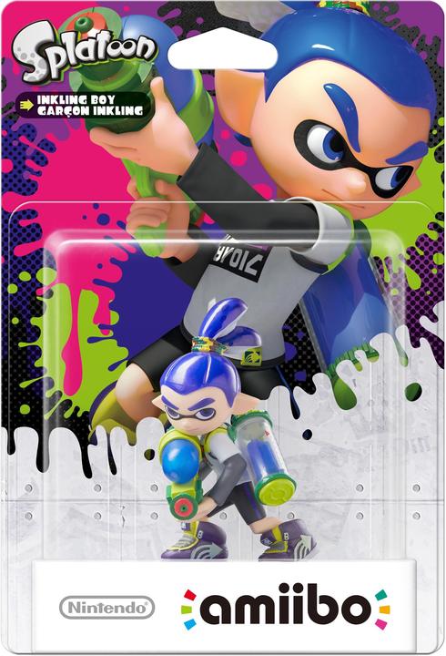 Actual product image Nintendo amiibo Splatoon - Inkling Boy (3DS XL, Wii U, 3DS)