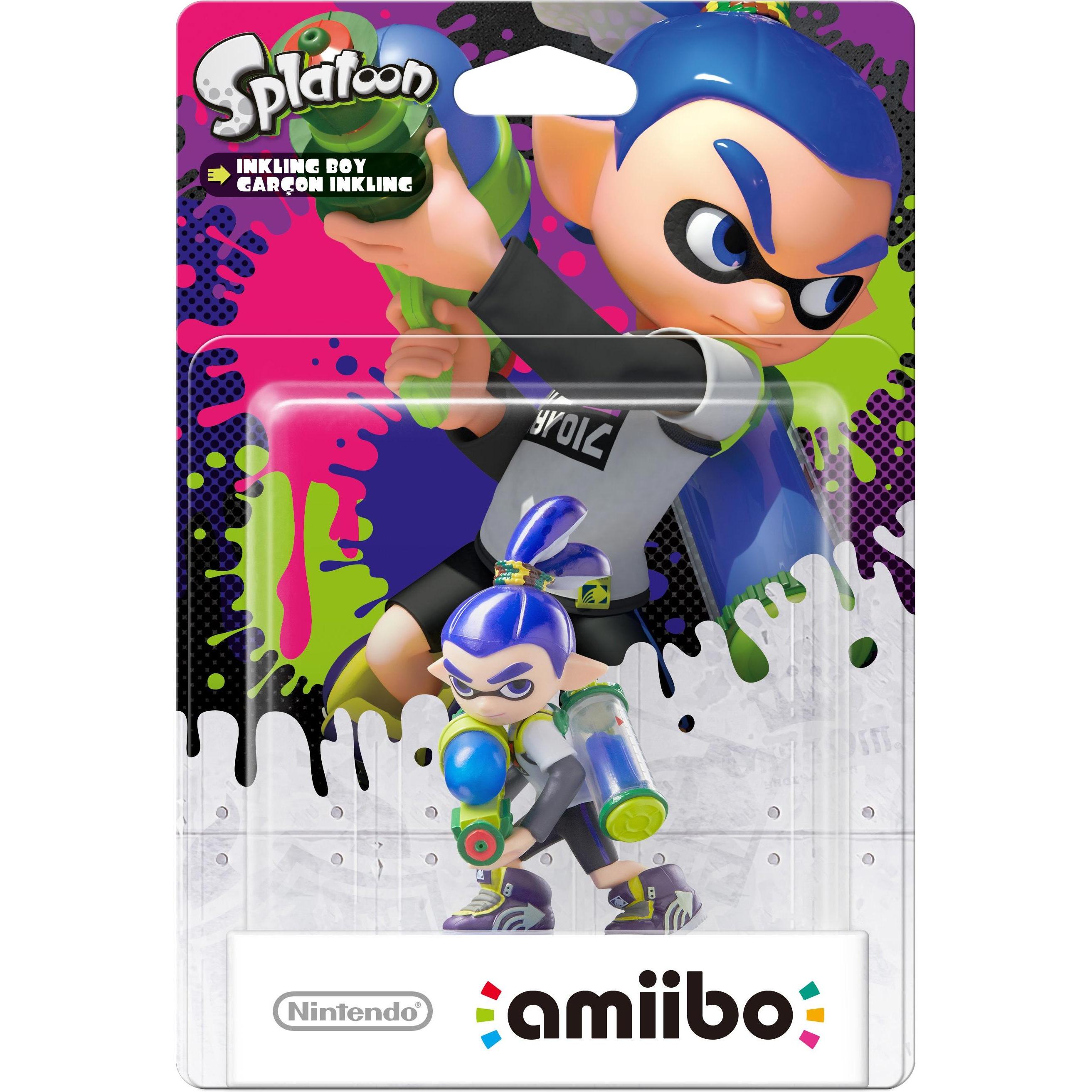 Nintendo amiibo Splatoon - Inkling Boy (3DS, 3DS XL, Wii U), Altri accessori gaming, Multicolore