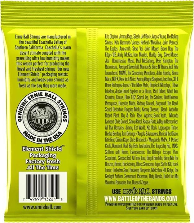 Produktbild Ernie Ball Slinky Nickel 3 Regular (6 x, E-Gitarre, 0.05")