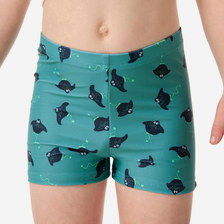 Produktbild Nabaiji Badehose Boxer Baby/Kleinkind - Titou Manta blau
