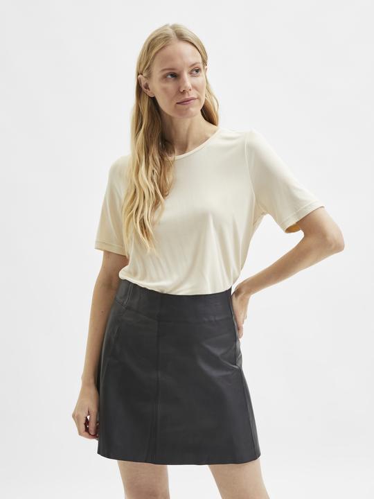 Actual product image Selected Slim fitted tee with stripes (S)