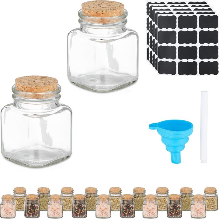 Produktbild Relaxdays Gewürzgläser (0.10 l)