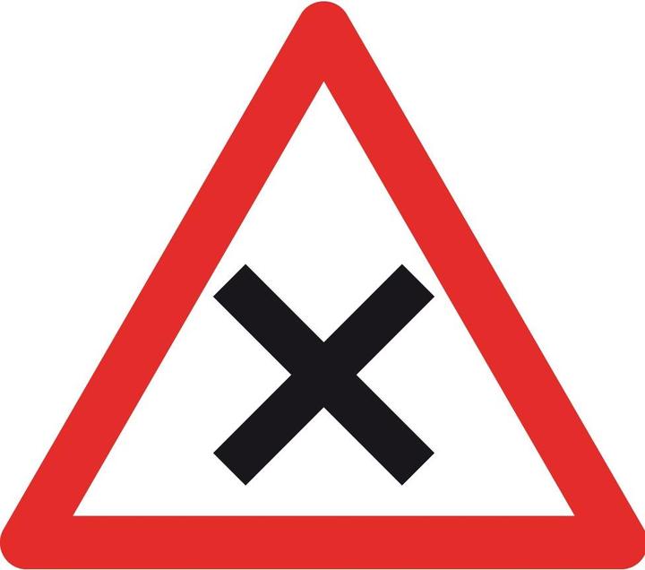 Actual product image Moravia Give way signal 3.06, R3, junction with right of way