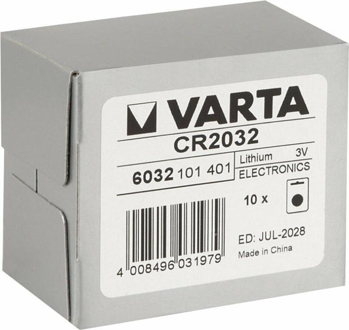 Produktbild Varta CR2032 (10 Stk., CR2032, 230 mAh)