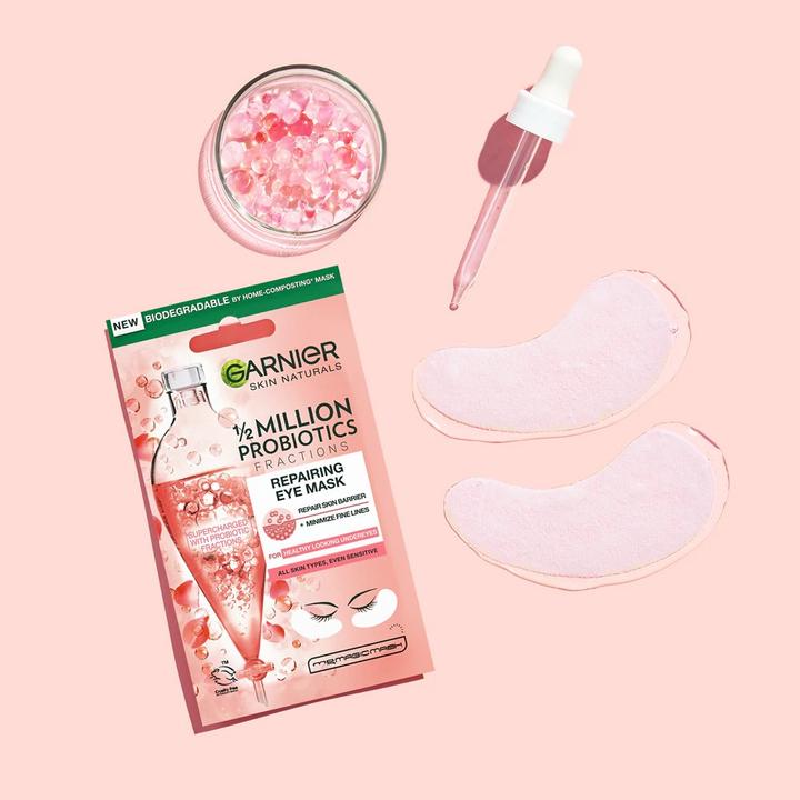 Actual product image Garnier Skin Naturals Repairing Eye Mask - Regenerating Eye Textile Mask with Probiotic Fractions (6 g)