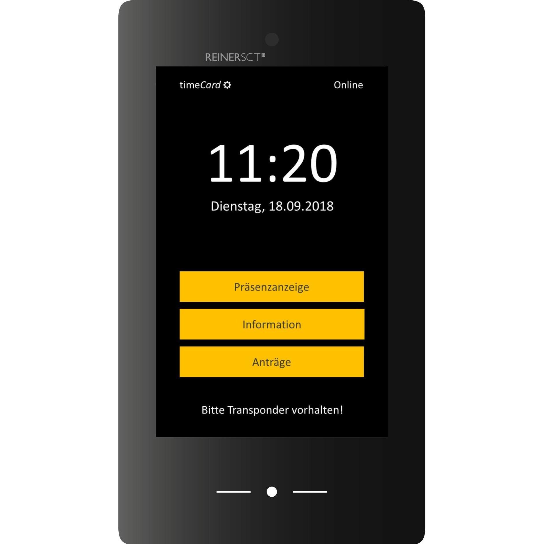ReinerSCT, Zeiterfassungssystem, timeCard Terminal 3
