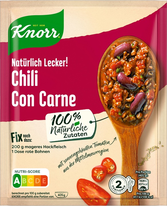 Produktbild Knorr Natürlich Lecker! Chili con Carne (47 g)