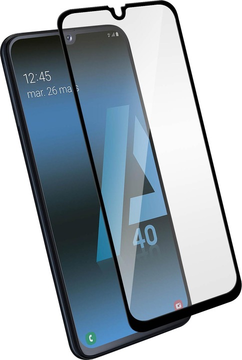 Actual product image Avizar Edge to Edge screen protector, display foil (1 Piece, Samsung Galaxy A40)