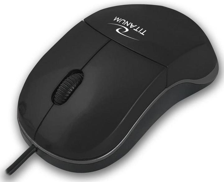 Productafbeelding Esperanza TM124K Titanium bedrade muis (zwart) (Bedraad)