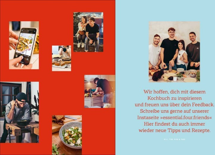 Produktbild The Essential Student Cookbook (Deutsch, Fabian Göpfert, Kilian Rosini, Tim Arbogast, Kim Aichholz, 2021)