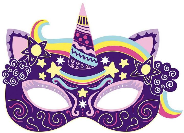 Produktbild Janod Kratzbilder Partymasken