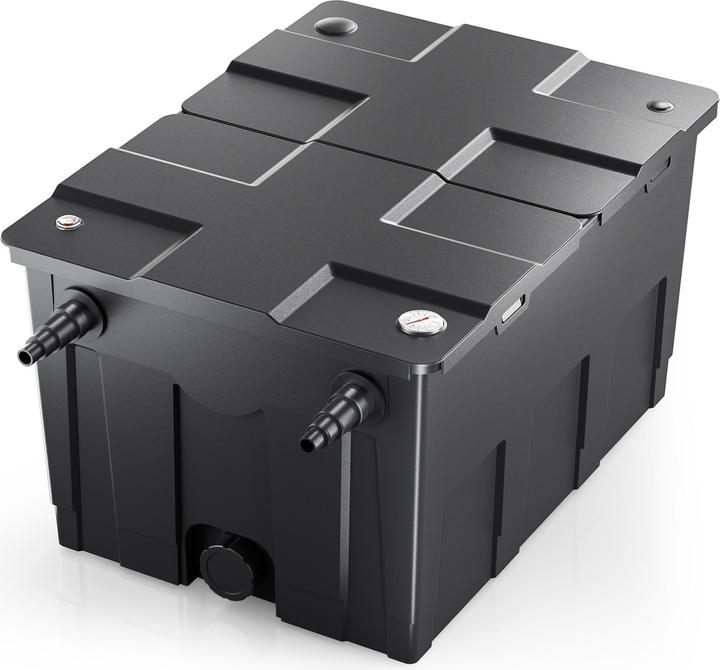 Fountain + garden pond