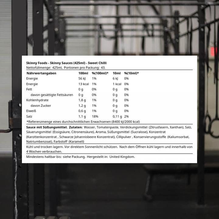 Immagine prodotto Skinny Foods Salse magre (482 g)