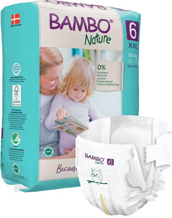Actual product image Bambo Bio diapers (Size 6, Pack, 20 Piece)