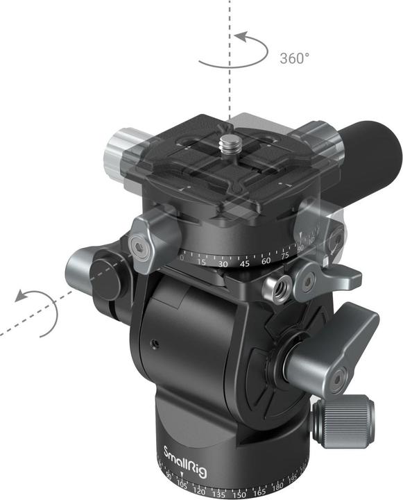 Immagine prodotto SmallRig Fluido leggero (Testa video)
