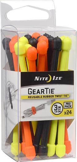 Produktbild Nite Ize GearTie (Kunststoffkabelbinder, 76.20 mm, 24 Stk.)