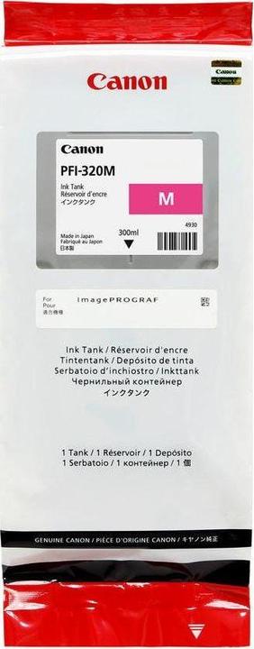 Actual product image Canon Ink PFI-320M, magenta (M)