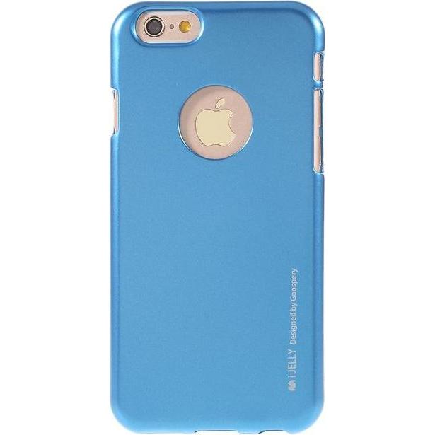 Thumbnail - Goospery i Jelly Metal Series (Apple iPhone 6 Plus, Apple iPhone 6s Plus), Smartphone Hülle, Blau