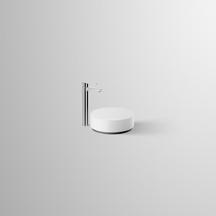 Actual product image Alape SET.AB.KE325 washbasin set, countertop basin incl. faucet, diameter 325mm (630 mm, 530 mm)