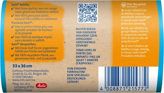 Actual product image Swirl Fragrance Ocean (45 x, 5 l)