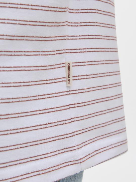 Actual product image Jack & Jones Gestreift Rundhalsausschnitt T-shirt T-shirt (M)