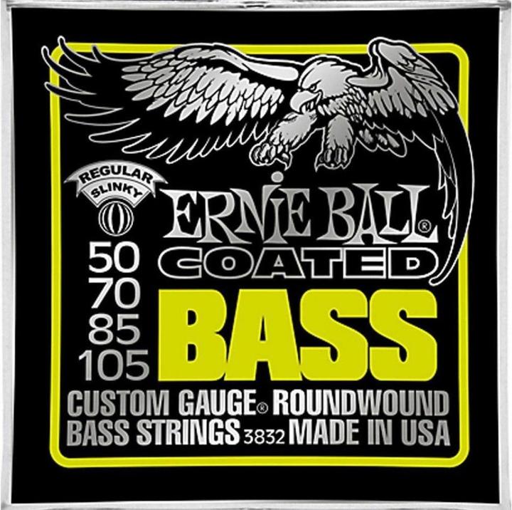 Immagine prodotto Ernie Ball Rivestito regolare (4 x, Basso elettrico, 0.11")