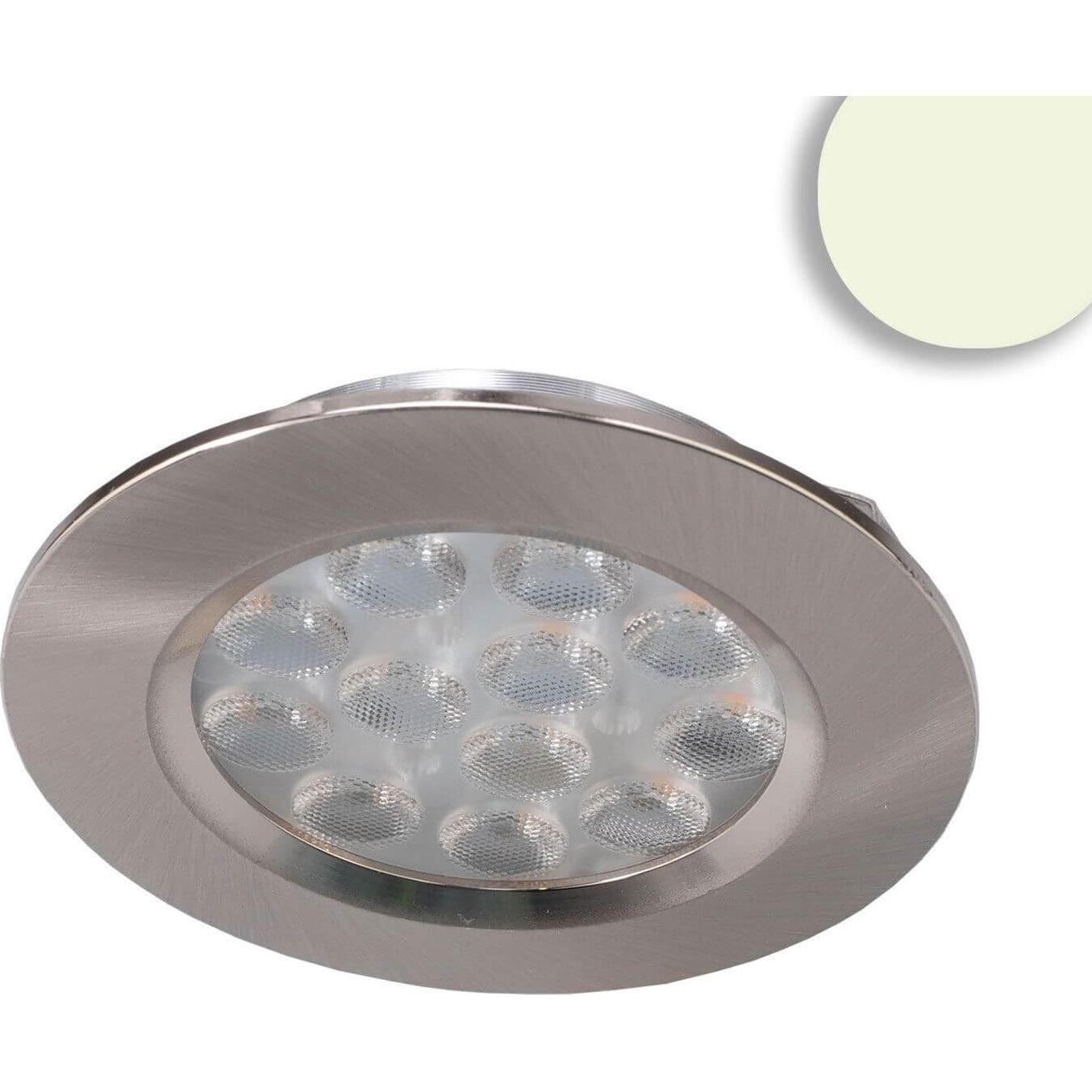 Thumbnail - Isoled, Wandleuchte + Deckenleuchte, LED Möbeleinbaustrahler MiniAMP silber, 4W, 60°, 24V DC warmweiss 3000K, dimmbar