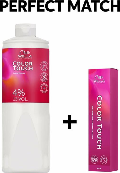 Actual product image Wella Color Touch Emulsion - 4%