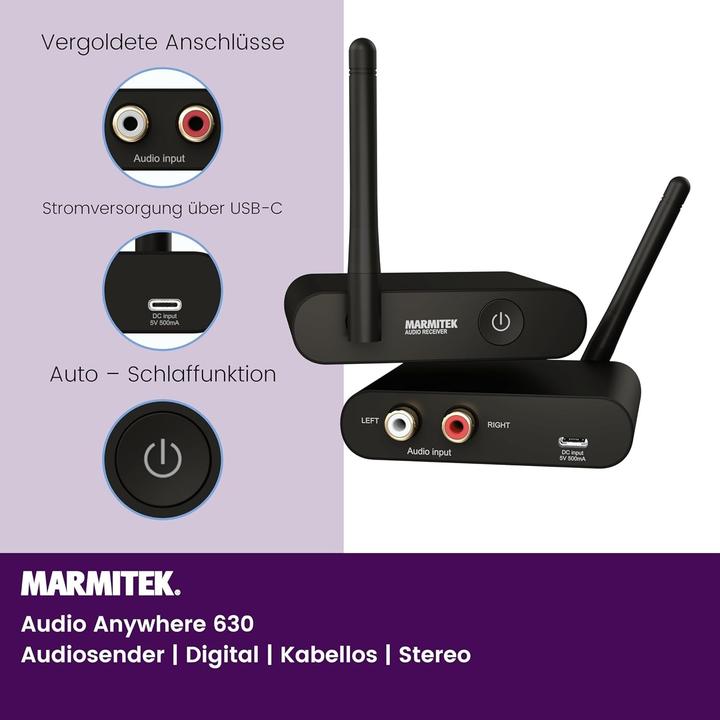 Image du produit Marmitek Wireless Audio Transmitter (20 m)