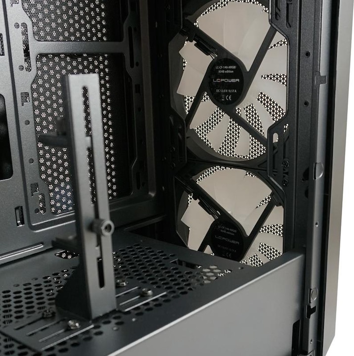 Image du produit Powercolor LC-Power Gaming Case 804B Obsession X RGB black retail (ATX, mATX, Mini-ITX)