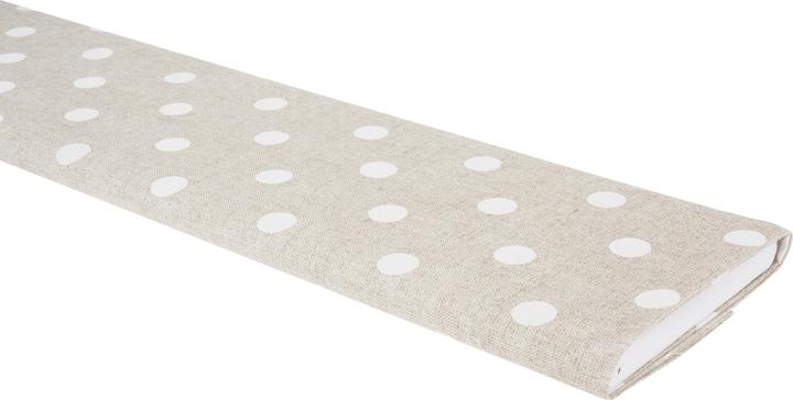 Produktbild VBS Motiv-Stoff Leinenoptik "Grosse Punkte", 140cm, 175g/m², Meterware